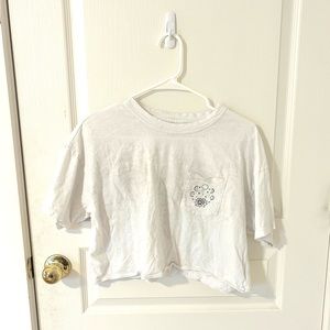 American eagle small cropped tee